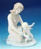 Large Wallendorf Mother & Child Figurine